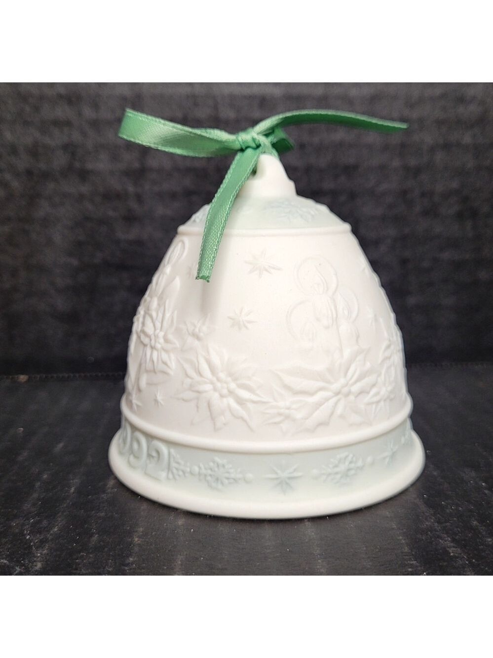 Lladro 1992  Campanita Navidad 92 Christmas Bell Ornament #15913 - Picture 3 of 12